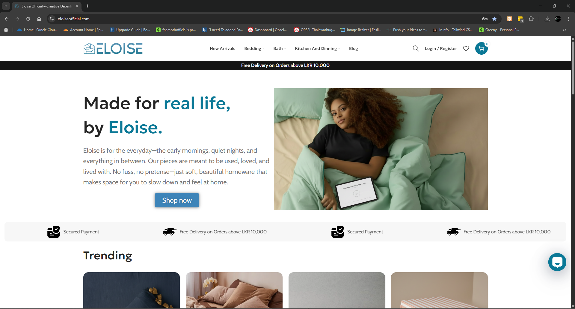 Eloise Official - Web Site