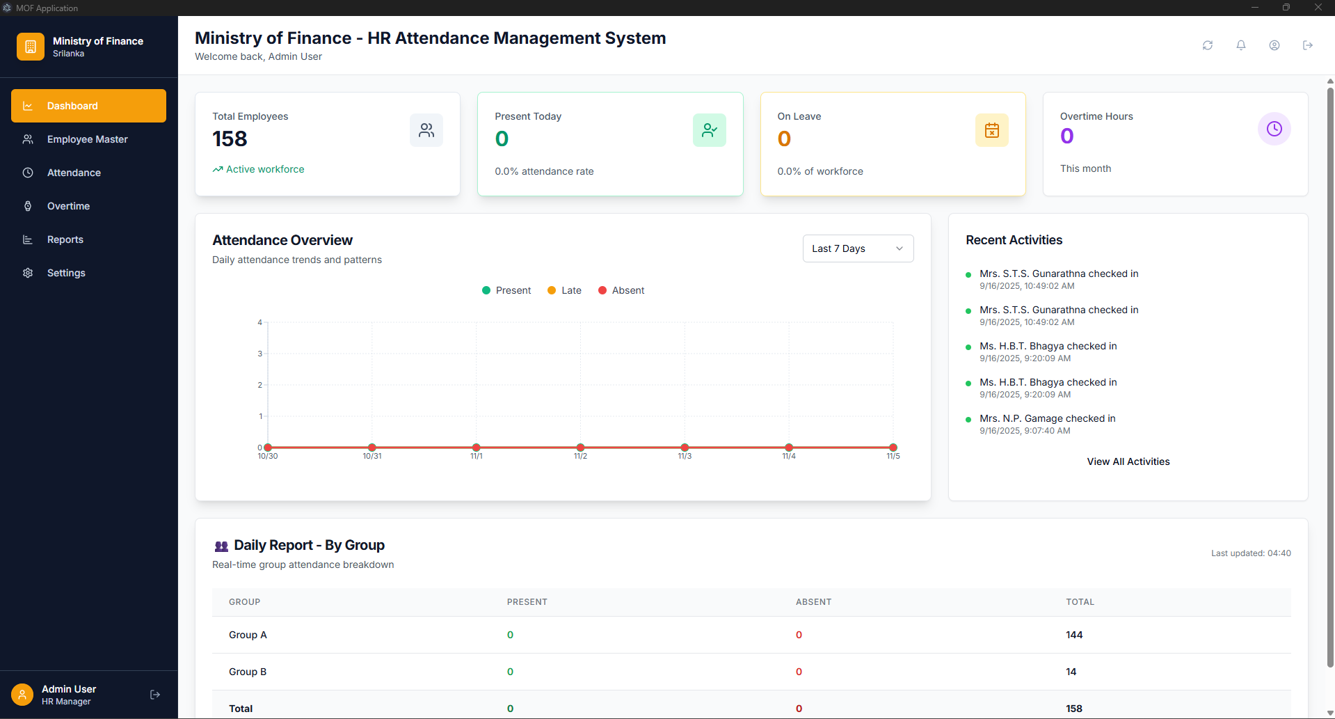 HRMS SYSTEM (DESKTOP APPLICATION)